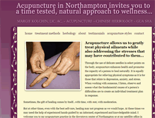 Tablet Screenshot of northampton-acupuncture.com